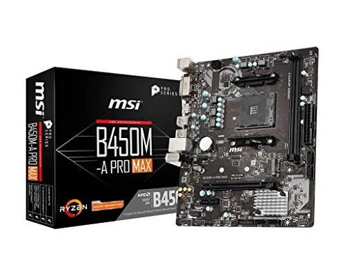 MB MSI B450M-A PRO MAX AMD RYZEN Gen3 (R5/R7/R9)