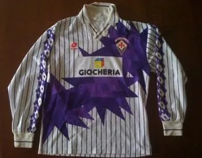 Lotto Maglia Fiorentina 1991-1992 Originale