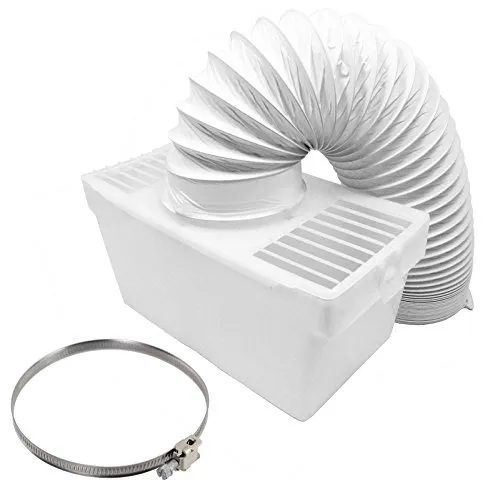 Spares2go condensatore Vent box & Hose kit con Giubileo clip per Clatronic ventilato asciugatrici (10,2 cm/100 mm di diametro)