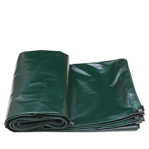 XUEYAN Tarpaulin Heavy Duty Impermeabile Tarp su Due Lati Copre Fogli di Terra Capannone in Tessuto Addensare preservativo a Prova di Pioggia 520G / M² (Dimensioni : 8m×5m)