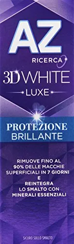 AZ 3DWhite Luxe Protezione Brillante Dentifricio da 75 ml