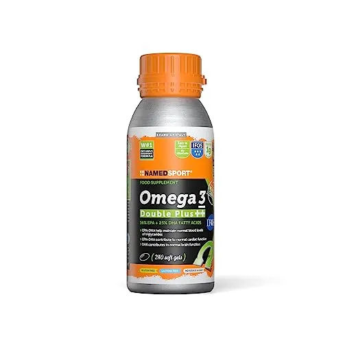 Omega 3 Double Plus 240 softgel - fornisce la più elevata concentrazione di EPA e DHA per capsula softgel e rappresenta l’innovazione più avanzata nella ricerca e nella tecnologia produttiva