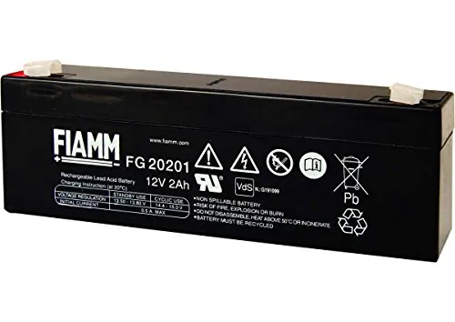 Fiamm - Batteria AGM Piombo FG20201 12V 2Ah