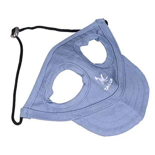 Balacoo Cappellino da Baseball per Cani Cappellino da Sole per Cani Cappellino per Animali Domestici Cappello Sportivo Visiera con Fori per Le Orecchie Abiti Estivi per Cani Cagnolino Cagnolino Gatti