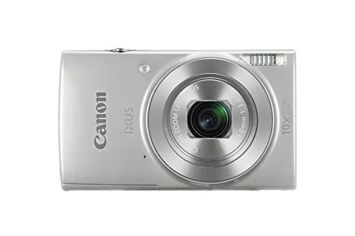Canon IXUS 190 Fotocamera Digitale Compatta, 20 MP, 1/2.3", CCD, 5152 x 3864 Pixel, Argento