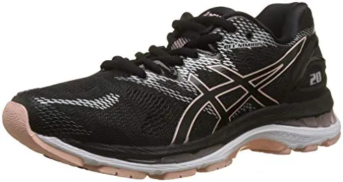 ASICS Gel-Nimbus 20, Scarpe da Running Donna, Nero (Black/Frosted Rose 001), 37 EU