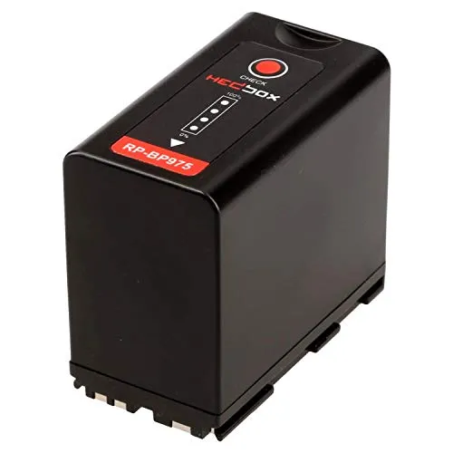 HEDBOX RP-BP975 - Batteria Li-Ion (48.8Wh / 6600mAh) sostituzione per Canon BP-975 da utilizzare con C100, C300, C500, XF100 e RED KOMODO