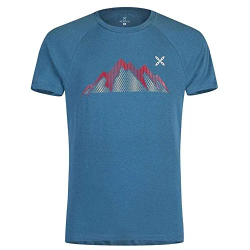 MONTURA Maglia Maniche Corte Summit T-Shirt Sportiva per attività Outdoor (XL)
