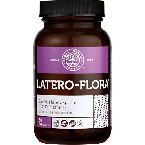 Latero-Flora Probiotic Good Bacteria Colon Health (60ct) by Global Healing