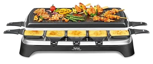 Tefal RE458812 1, 1350 W, Inox,Acciaio, Nero