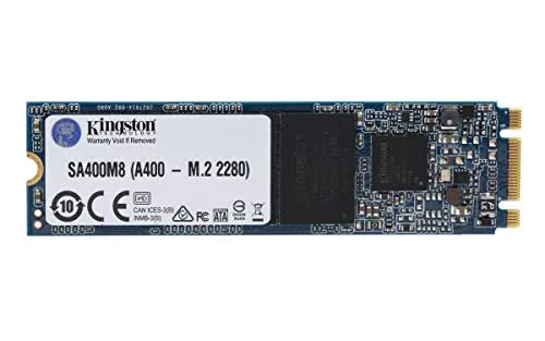 Kingston A400 SSD Unità a stato solido interne M.2 2280 SATA Rev 3.0, 480GB - SA400M8/4800G