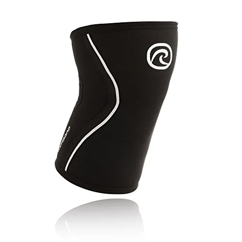 Rehband RX 5mm Knee Sleeve Support - Black-S