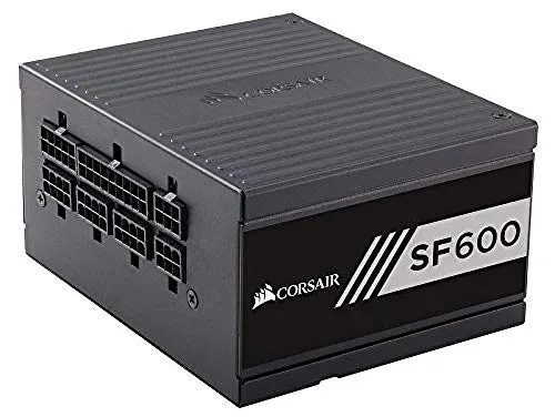 Corsair SF Series SF450 SFF - Alimentatore PC, completamente modulare, 80 Plus Gold nero Nero 600 W