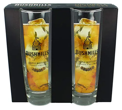Bushmills - Set di bicchieri da whisky irlandesi