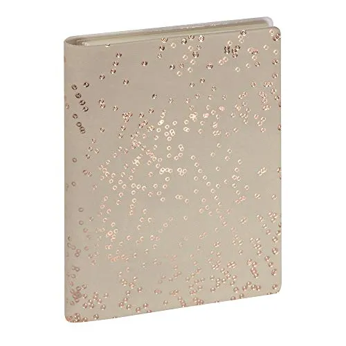 Exacompta 136272e settimanale Sad 13S méline Agenda con spirale settembre 2018 A Dicembre 2019 Cover rimovibile Touch Morbido 9 x 13 cm beige