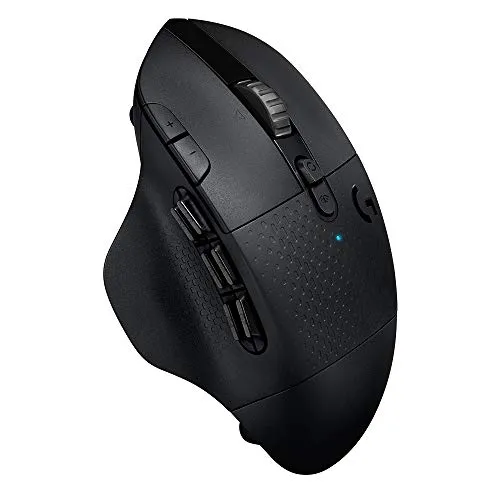 Logitech G604 LIGHTSPEED Mouse Gaming Wireless con 15 Controlli Programmabili, Fino a 240 Ore di Durata delle Batterie, Imballaggio dell' Europa dell' Ovest, Nero