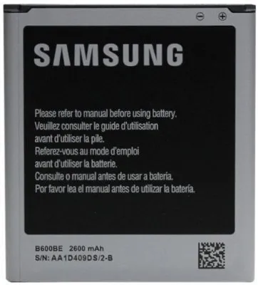 Batteria EB-B600 in BLISTER)) Samsung EB-B600BE Batteria Originale per samsung Galaxy S4 i9500/i9505 (2600mAh) (nota originale Batterie SOLO in Blister pranzo ) (akku1)