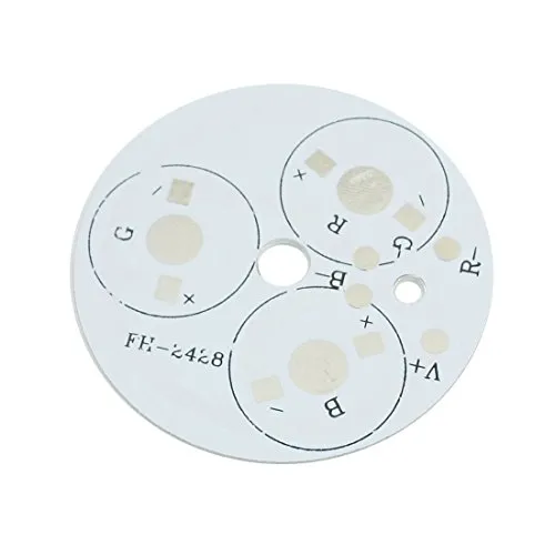 Aexit La lampada per circuito stampato in alluminio da 50mm 3x 1W / 3W / 5W LED basa perline leggere ID: 805797