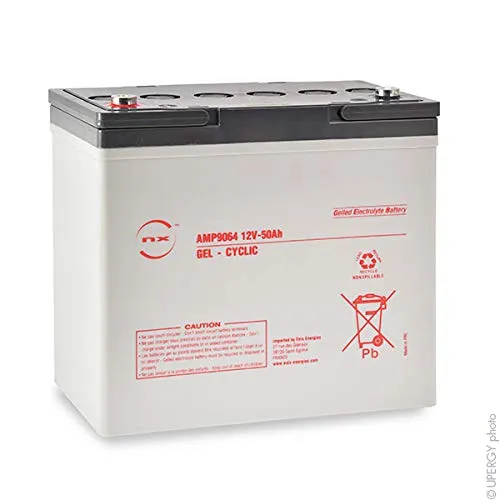 NX - Batteria GEL NX 50-12 Cyclic 12V 50Ah M6-F