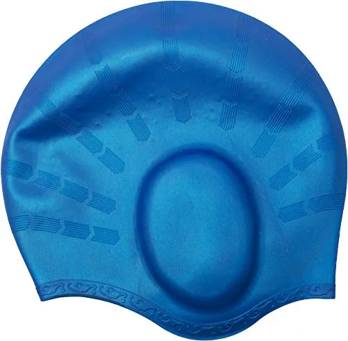 Cressi Silicone Ear cap Cuffia Nuoto in Silicone, Royal Blu, Unica