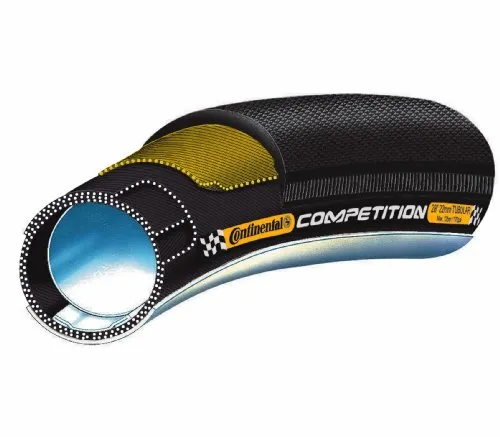 Continental, Tubolare per bicicletta da corsa, Nero (Black/Black Skin), 28 x 25 mm