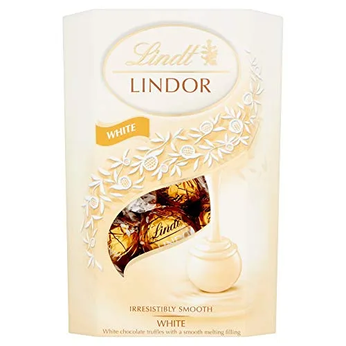 Palline Lindt Lindor di cioccolato bianco 200g