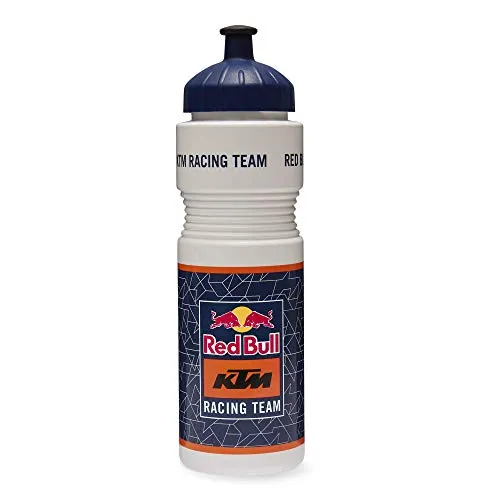 Red Bull KTM Mosaic Drinking Bottiglia, bianca Unisex Taglia unica Borraccia, Red Bull KTM Factory Racing Abbigliamento & Merchandising Ufficiale