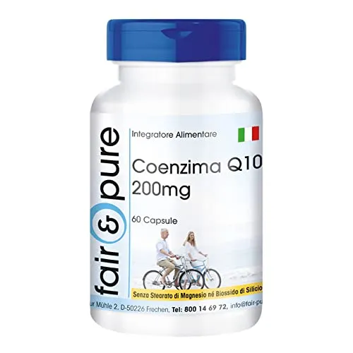 Fair & Pure® - Coenzima Q10 200mg - Vegan - Ubichinone - 60 Capsule