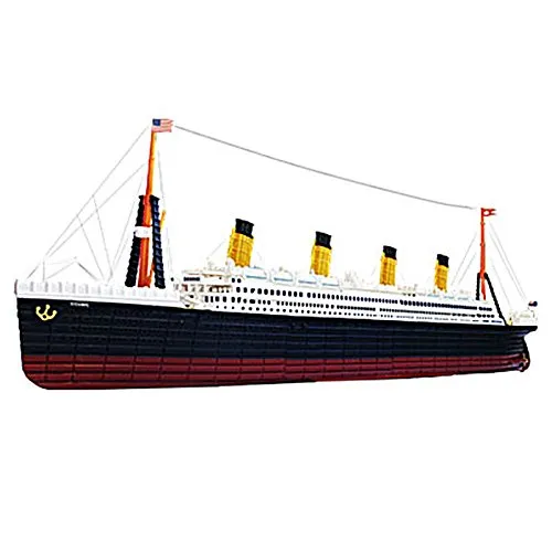 MODELLO MODELLINO NAVE TITANIC R.M.S LINER PUZZLE 3D SCALA 1:1200 4D MASTER NEW