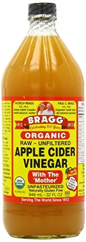 Braggs - Aceto di sidro di mele biologico, 946 ml, confezione da 6