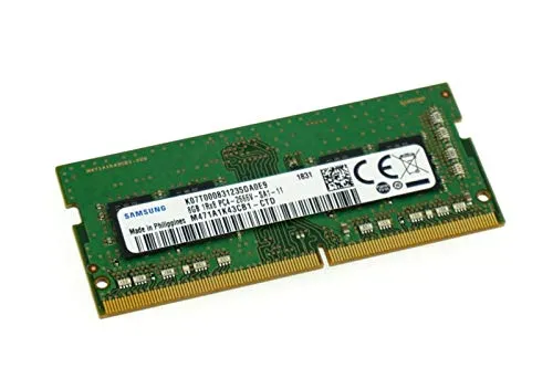 SAMSUNG 8GB M471A1K43DB1-CTD DDR4 PC4-21300, 2666MHZ, 260 Pin SODIMM, 1.2V, CL 19 Laptop Memory
