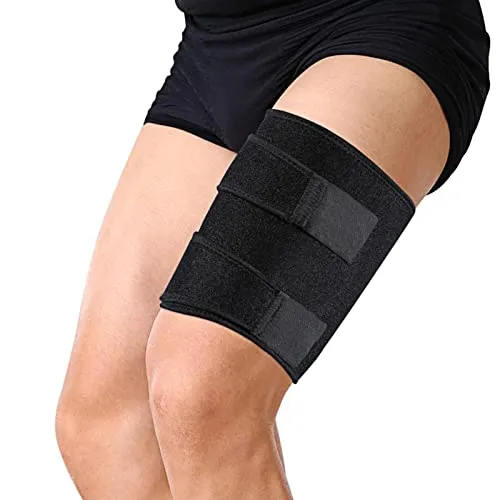 Ausla Tutore Coscia Fascia Gamba Neoprene Per Uomo E Donne, Compressione Regolabile Dolori Muscolari Sciatica Elastica Sport Bendare, Sollievo Dal Dolore