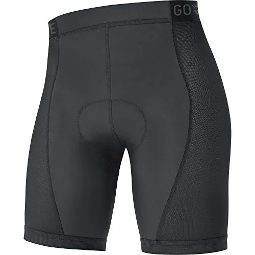 GORE WEAR C3 Legging corto con fondello da ciclismo per donna, 34, Nero