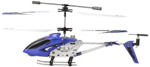 Syma S107G 3 Canali Elicottero infrarossi controllata con Controllo di stabilità giroscopica - Blue