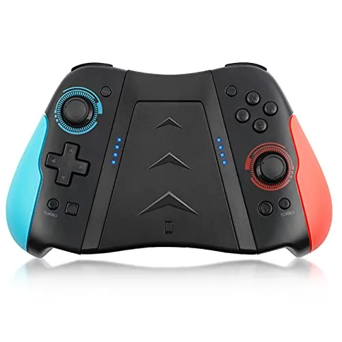 Controller wireless per Nintendo Switch, Geeklin Wireless Pro Controller per Nintendo Switch, Gamepad Joypad per Switch con Turbo/Doppia vibrazione/Giroscopio a 6 assi