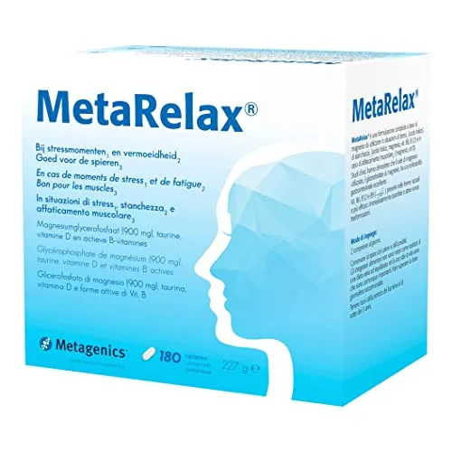 Metagenics Integratore Alimentare Metarelax, 180 Compresse