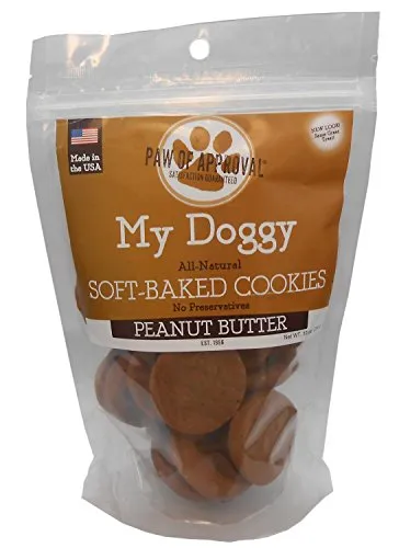 My Doggy Snack per cani morbidi biscotti - 10 once (burro di nocciolina)