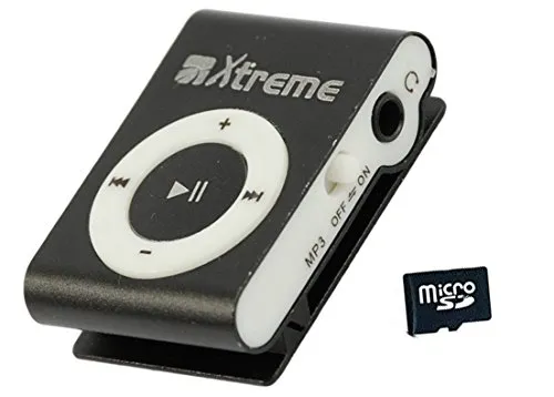 Xtreme 27633 Lettore File Audio con Memory 8 GB, Auricolari e Cavo Mini USB
