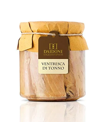 Ventresca di Tonno Artigianale Siciliana in Olio d'Oliva - 6 Vasetti da 300g