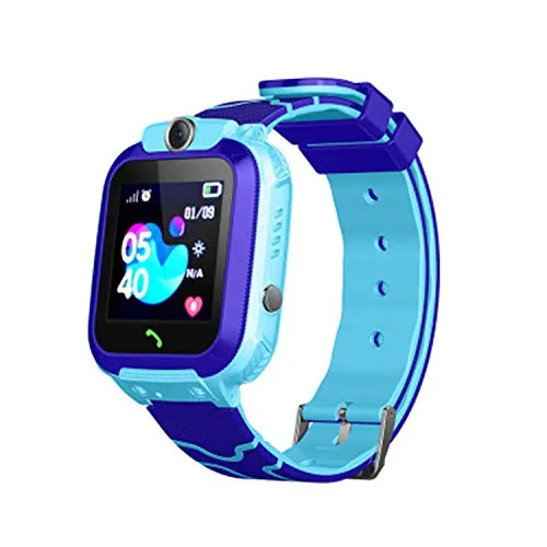 Smart Watch per bambini GPS Tracker - IP67 impermeabile Smartwatch con SOS Voice Chat fotocamera sveglia orologio digitale orologio da polso per ragazze ragazzi compleanno