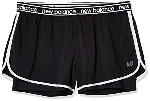New Balance Relentless - Pantaloncini 2 in 1, Donna, Pantaloncini, Relentless 2in1 Short, Cruz V2 Fresh Foam, X-Small