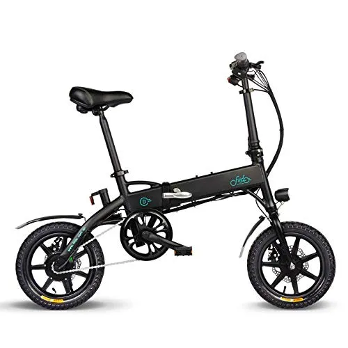 FIIDO D1 36V 250W 10.4Ah 14 Inches Folding Electric Bike Black