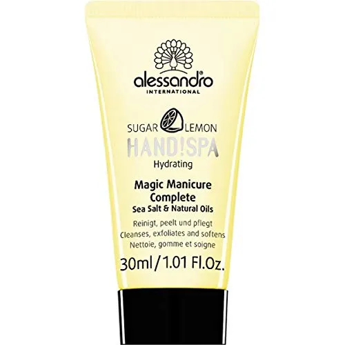 Alessandro Magic Manicure Sugar Lemon, 1er Pack (1 X 30 G)