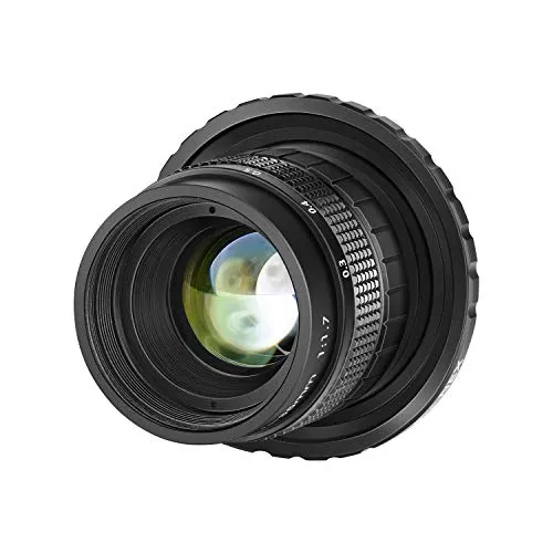 Neewer 35mm F1,7 Obiettivo in Alluminio Apertura Grande APS-C Multi-rivestito Focus Manuale per Sony E-Mount Mirrorless NEX-5R NEX6 NEX7 A3000 A3100 A5100 A6000 A6100 A63000 A6400 A6500 A6600