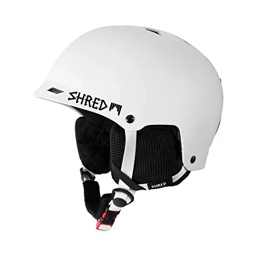 Shred DHEHABE11ML, Casco Invernale Uomo, Bianco, M/XL (57-61)