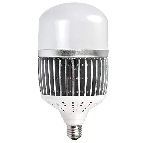 MENGS - Lampadine LED E27 50 W Industrial Globo Luce Bianco Neutro 4000 K, 6500 lm, AC 85-265 V, equivalente a lampadina alogena 400 W lampada LED