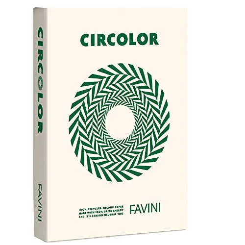 Favini 94627 Carta Circolor A4, 80 Gr 500 Fg, Jasmine H9 Avorio