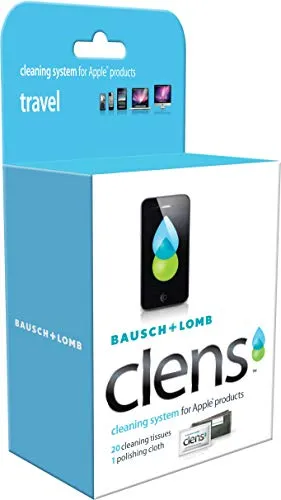 Clens Bausch Lomb e sistema di pulizia per i prodotti Apple