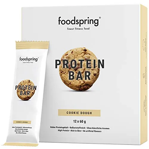 Foodspring Protein Bar Cookie Dough 12X60g