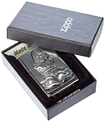 Zippo 1300003 Accendino con Logo Zippo